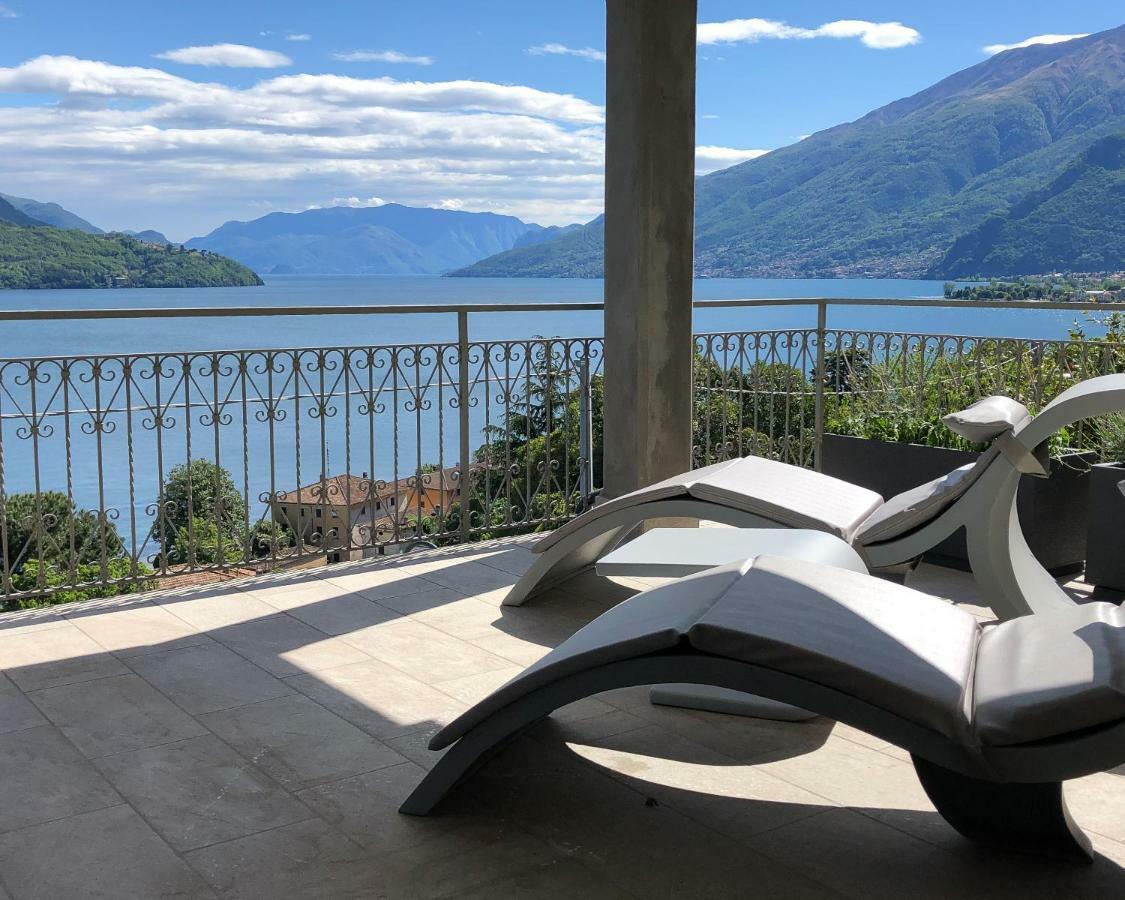 Villa Moretta Lake Como Domaso Esterno foto