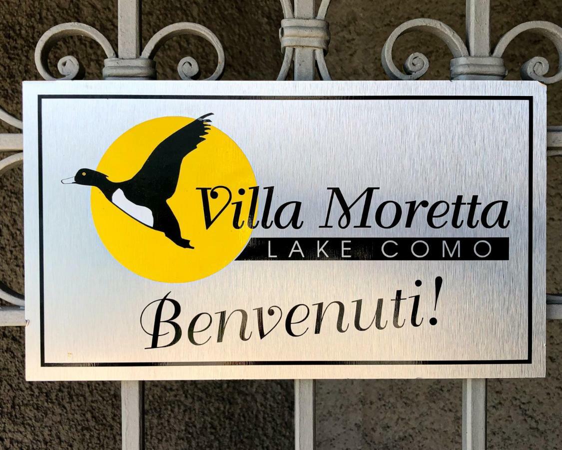 Villa Moretta Lake Como Domaso Esterno foto